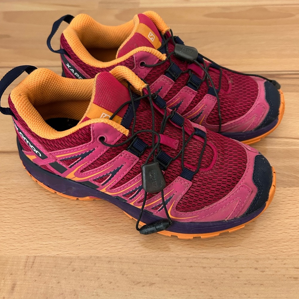 Salomon Kids Sneakers - Pink and Orange